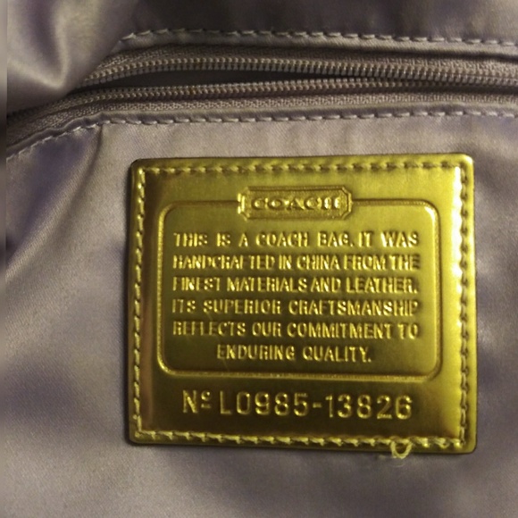 Coach Poppy OP Art Glam Tote Shoulder Bag.👜 - Picture 4 of 8